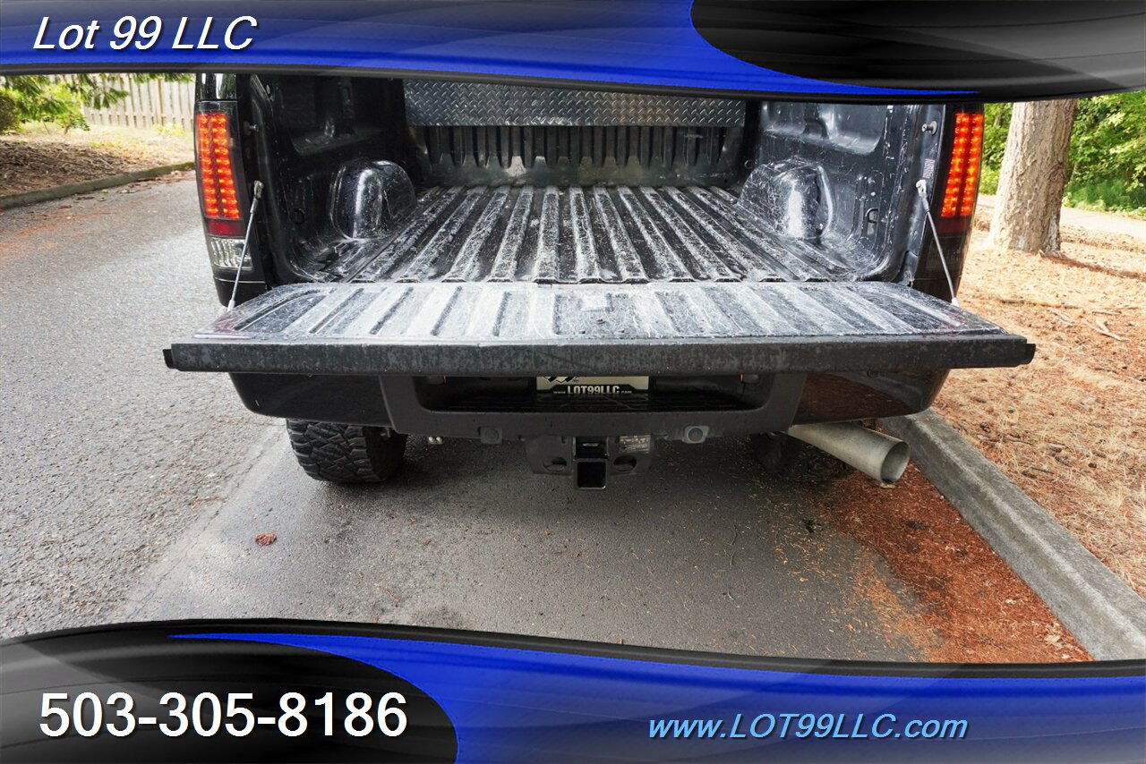 2014 GMC Sierra 2500HD Denali 4x4 6.6L Duramax Diesel Heated AC Leather  Seats Moon Roof GPS LIFTED Black 20 Wheels Newer Tires - Photo 15 - Milwaukie, OR 97267