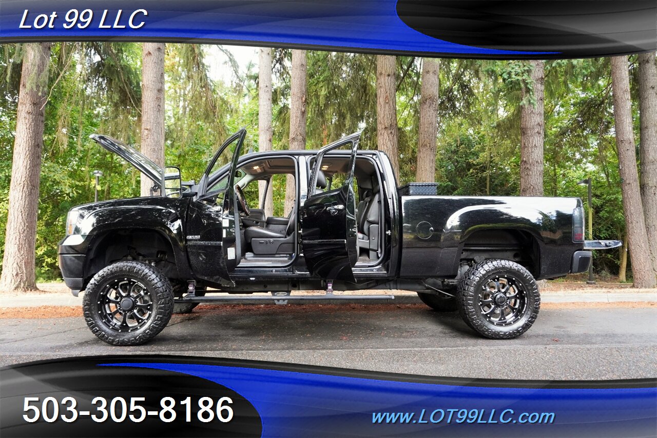 2014 GMC Sierra 2500HD Denali 4x4 6.6L Duramax Diesel Heated AC Leather  Seats Moon Roof GPS LIFTED Black 20 Wheels Newer Tires - Photo 29 - Milwaukie, OR 97267