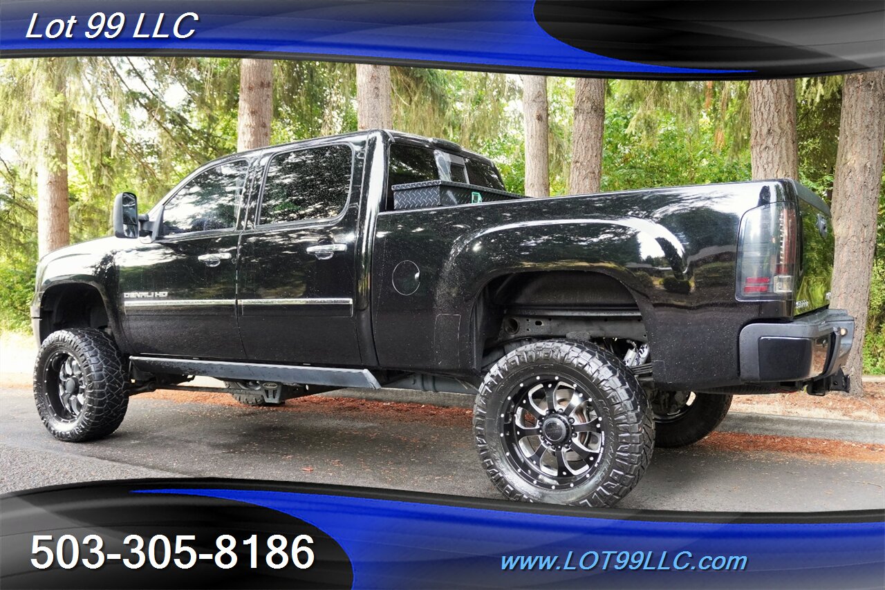 2014 GMC Sierra 2500HD Denali 4x4 6.6L Duramax Diesel Heated AC Leather  Seats Moon Roof GPS LIFTED Black 20 Wheels Newer Tires - Photo 13 - Milwaukie, OR 97267