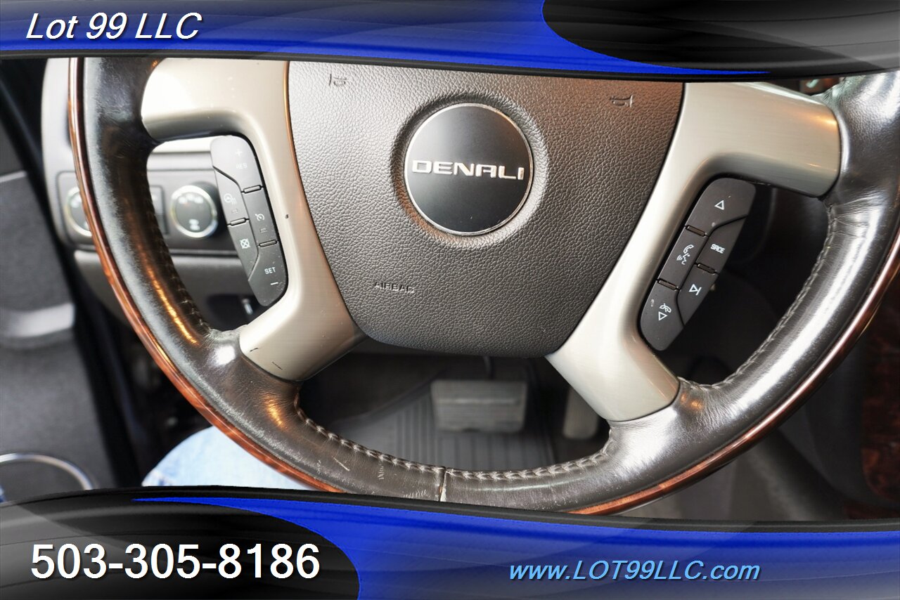 2014 GMC Sierra 2500HD Denali 4x4 6.6L Duramax Diesel Heated AC Leather  Seats Moon Roof GPS LIFTED Black 20 Wheels Newer Tires - Photo 23 - Milwaukie, OR 97267