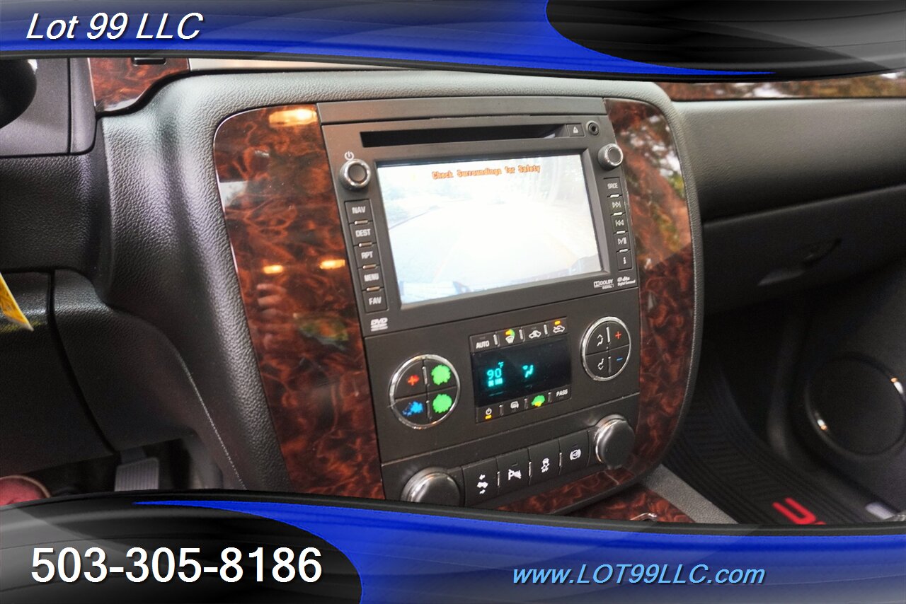 2014 GMC Sierra 2500HD Denali 4x4 6.6L Duramax Diesel Heated AC Leather  Seats Moon Roof GPS LIFTED Black 20 Wheels Newer Tires - Photo 42 - Milwaukie, OR 97267