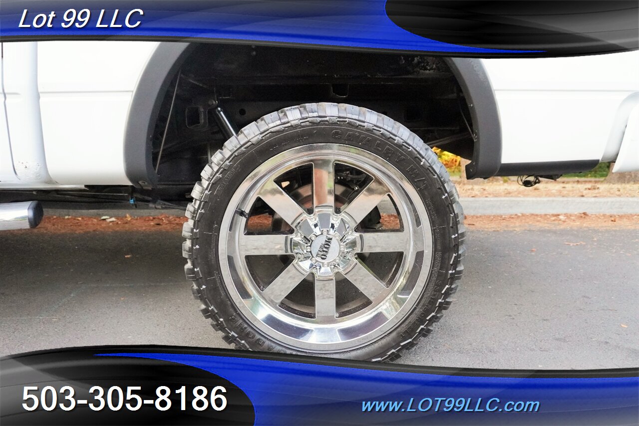2010 Ford F-150 Larait 4x4 FX4 V8 5.4L Automatic Heated AC Leather Seats GPS Moon Roof LIFTED CHROME Wheels Newer Tires - Photo 33 - Milwaukie, OR 97267