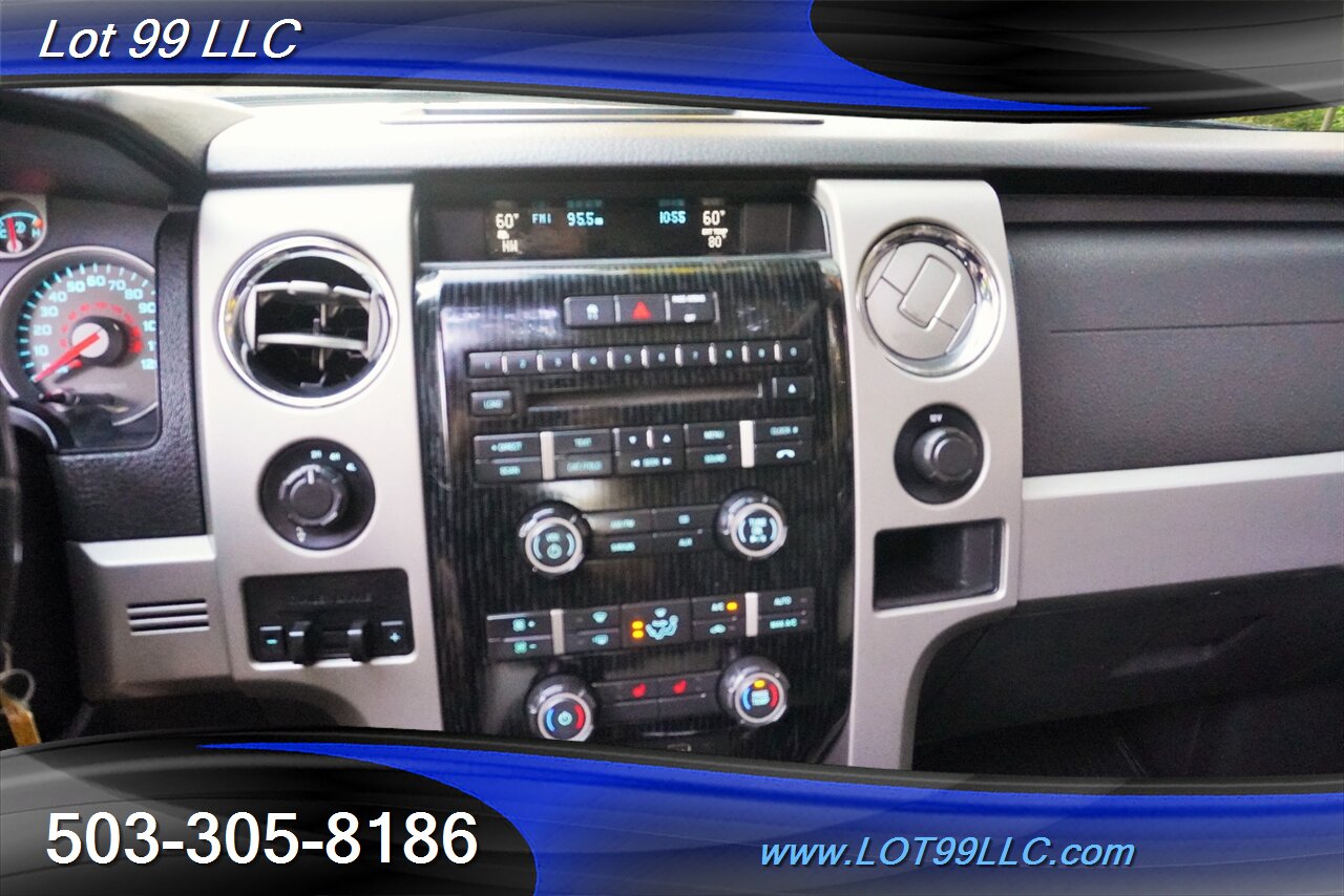 2010 Ford F-150 Larait 4x4 FX4 V8 5.4L Automatic Heated AC Leather Seats GPS Moon Roof LIFTED CHROME Wheels Newer Tires - Photo 18 - Milwaukie, OR 97267
