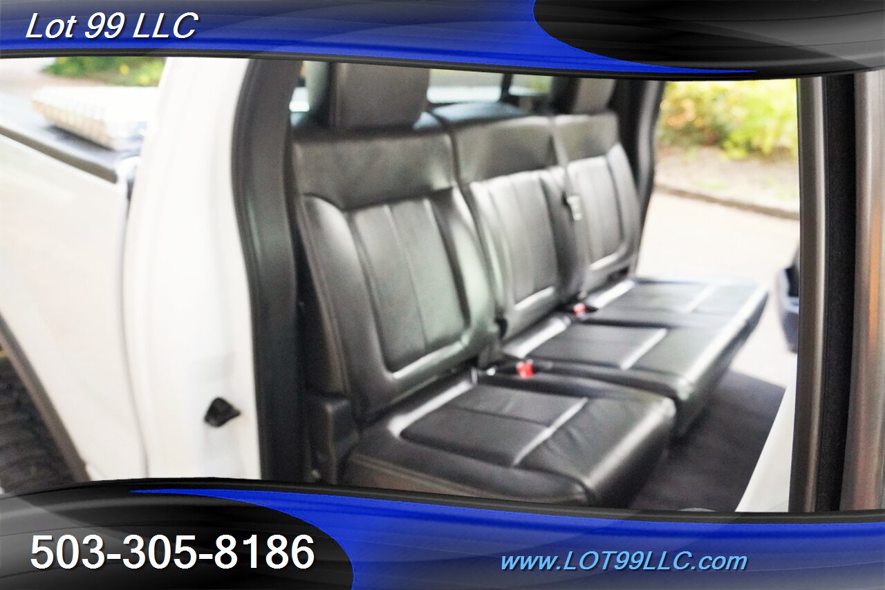 2010 Ford F-150 Larait 4x4 FX4 V8 5.4L Automatic Heated AC Leather Seats GPS Moon Roof LIFTED CHROME Wheels Newer Tires - Photo 15 - Milwaukie, OR 97267