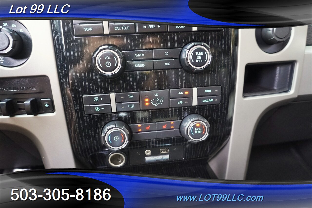 2010 Ford F-150 Larait 4x4 FX4 V8 5.4L Automatic Heated AC Leather Seats GPS Moon Roof LIFTED CHROME Wheels Newer Tires - Photo 19 - Milwaukie, OR 97267