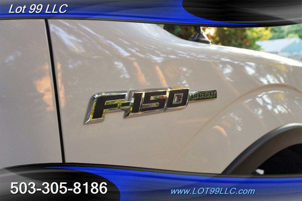2010 Ford F-150 Larait 4x4 FX4 V8 5.4L Automatic Heated AC Leather Seats GPS Moon Roof LIFTED CHROME Wheels Newer Tires - Photo 32 - Milwaukie, OR 97267