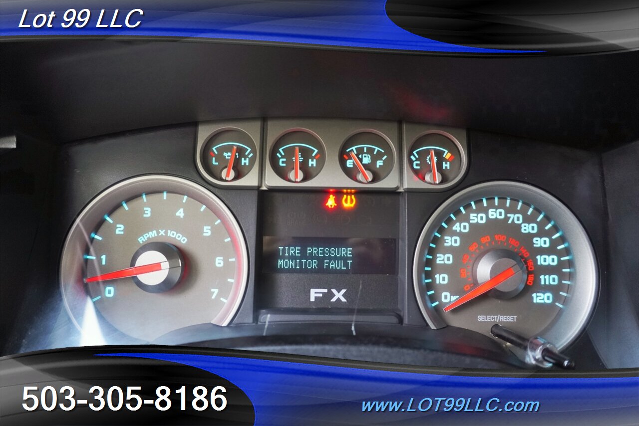 2010 Ford F-150 Larait 4x4 FX4 V8 5.4L Automatic Heated AC Leather Seats GPS Moon Roof LIFTED CHROME Wheels Newer Tires - Photo 22 - Milwaukie, OR 97267