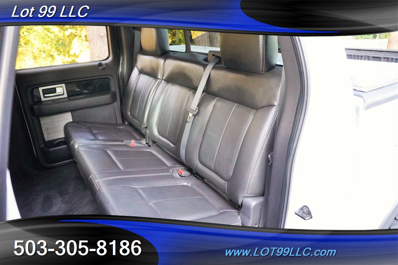 2010 Ford F-150 Larait 4x4 FX4 V8 5.4L Automatic Heated AC Leather Seats GPS Moon Roof LIFTED CHROME Wheels Newer Tires - Photo 11 - Milwaukie, OR 97267