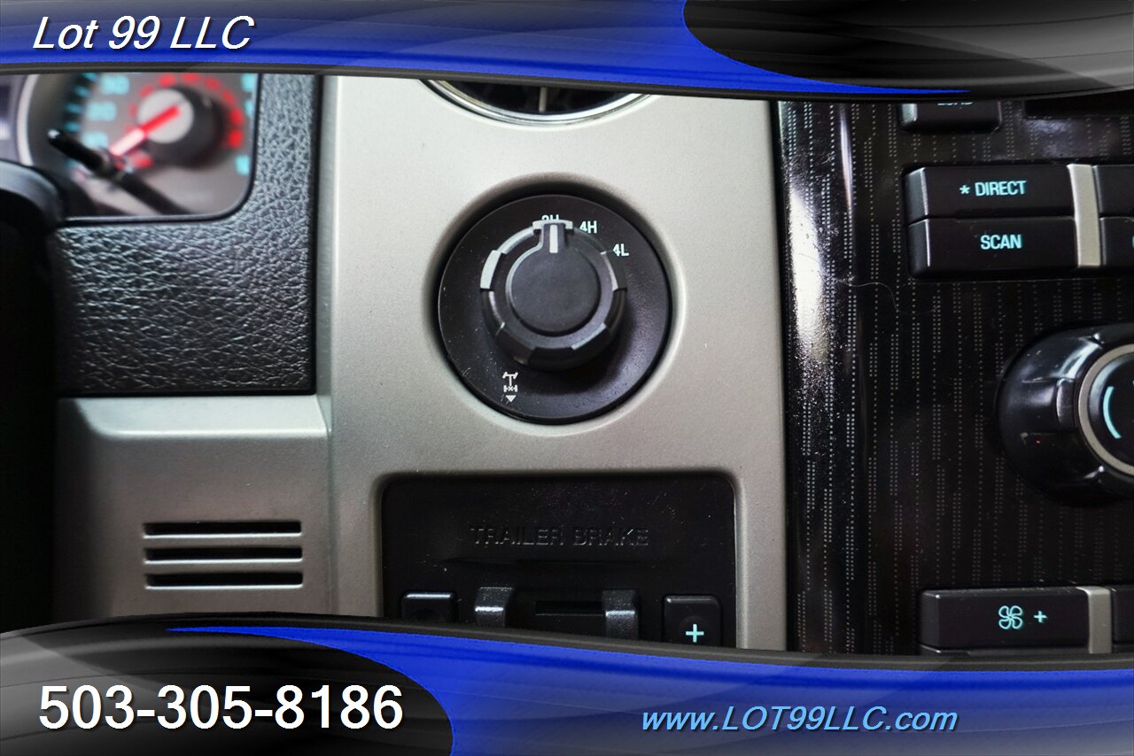 2010 Ford F-150 Larait 4x4 FX4 V8 5.4L Automatic Heated AC Leather Seats GPS Moon Roof LIFTED CHROME Wheels Newer Tires - Photo 20 - Milwaukie, OR 97267
