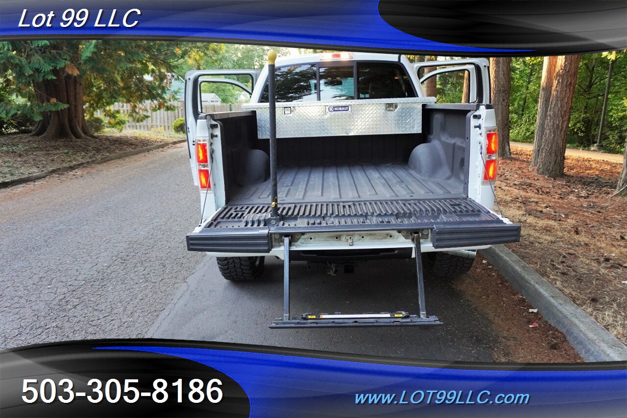 2010 Ford F-150 Larait 4x4 FX4 V8 5.4L Automatic Heated AC Leather Seats GPS Moon Roof LIFTED CHROME Wheels Newer Tires - Photo 28 - Milwaukie, OR 97267