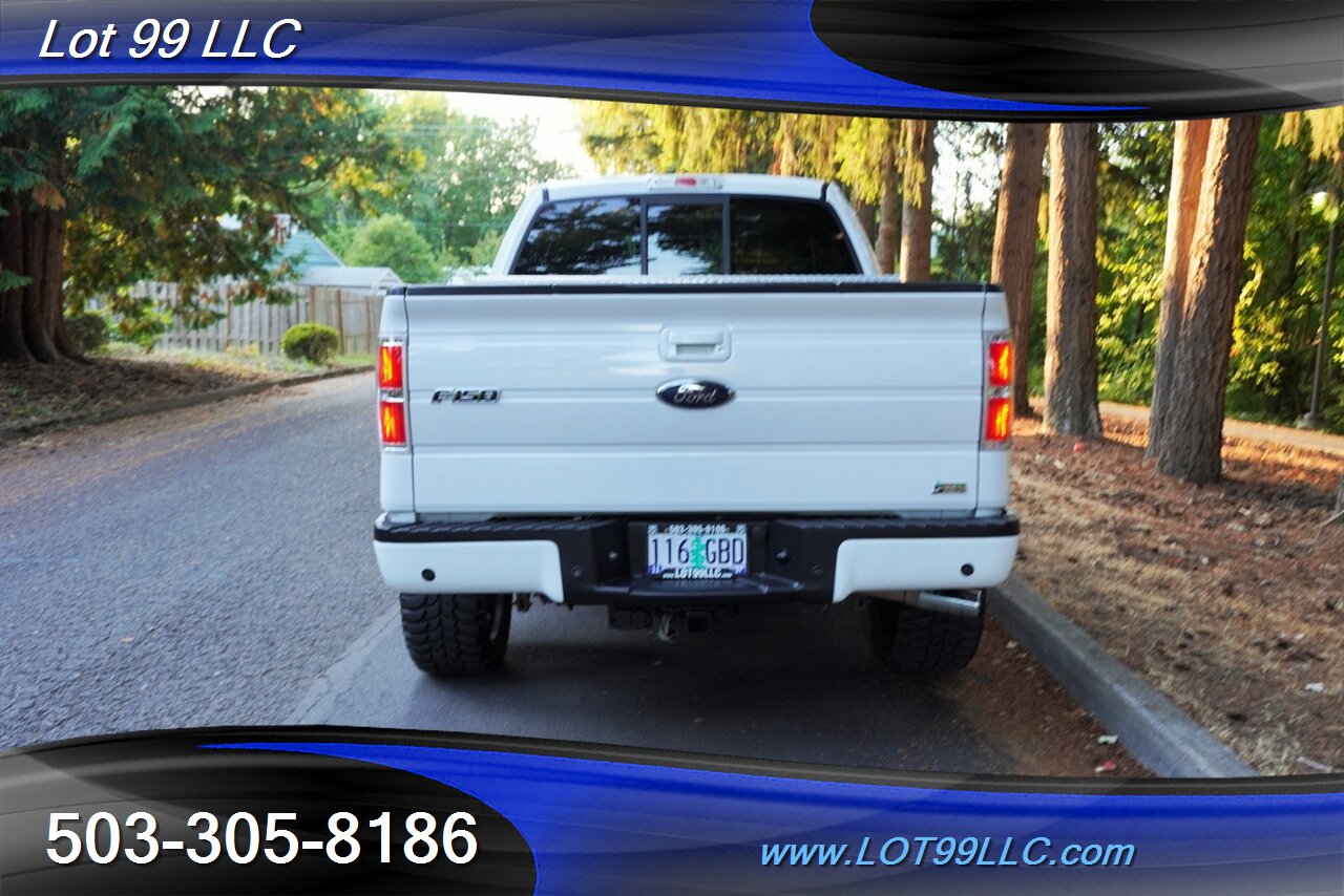 2010 Ford F-150 Larait 4x4 FX4 V8 5.4L Automatic Heated AC Leather Seats GPS Moon Roof LIFTED CHROME Wheels Newer Tires - Photo 7 - Milwaukie, OR 97267