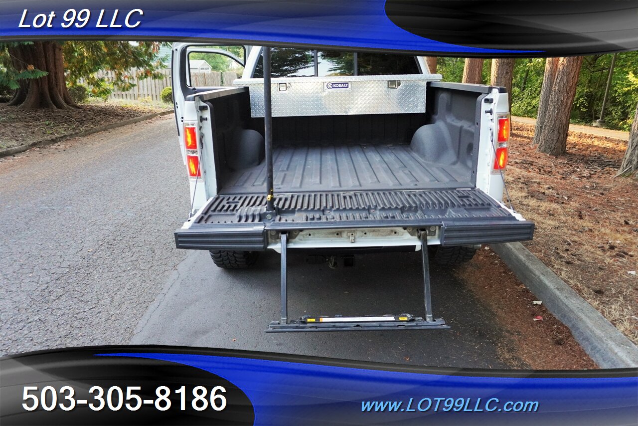 2010 Ford F-150 Larait 4x4 FX4 V8 5.4L Automatic Heated AC Leather Seats GPS Moon Roof LIFTED CHROME Wheels Newer Tires - Photo 12 - Milwaukie, OR 97267