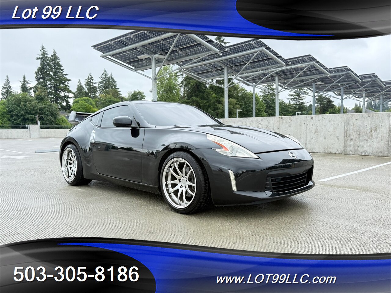 2014 Nissan 370Z Touring 71k Leather Carbon Fiber Navi Cam Spoiler  Carbon Fiber  Hood & Steering Wheel w/Tack - Photo 9 - Milwaukie, OR 97267