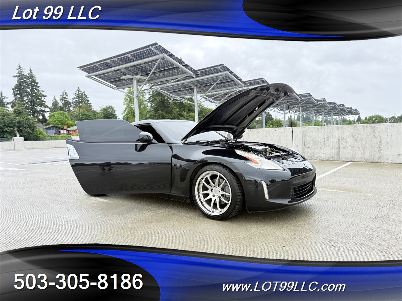 2014 Nissan 370Z Touring 71k Leather Carbon Fiber Navi Cam Spoiler  Carbon Fiber  Hood & Steering Wheel w/Tack - Photo 31 - Milwaukie, OR 97267