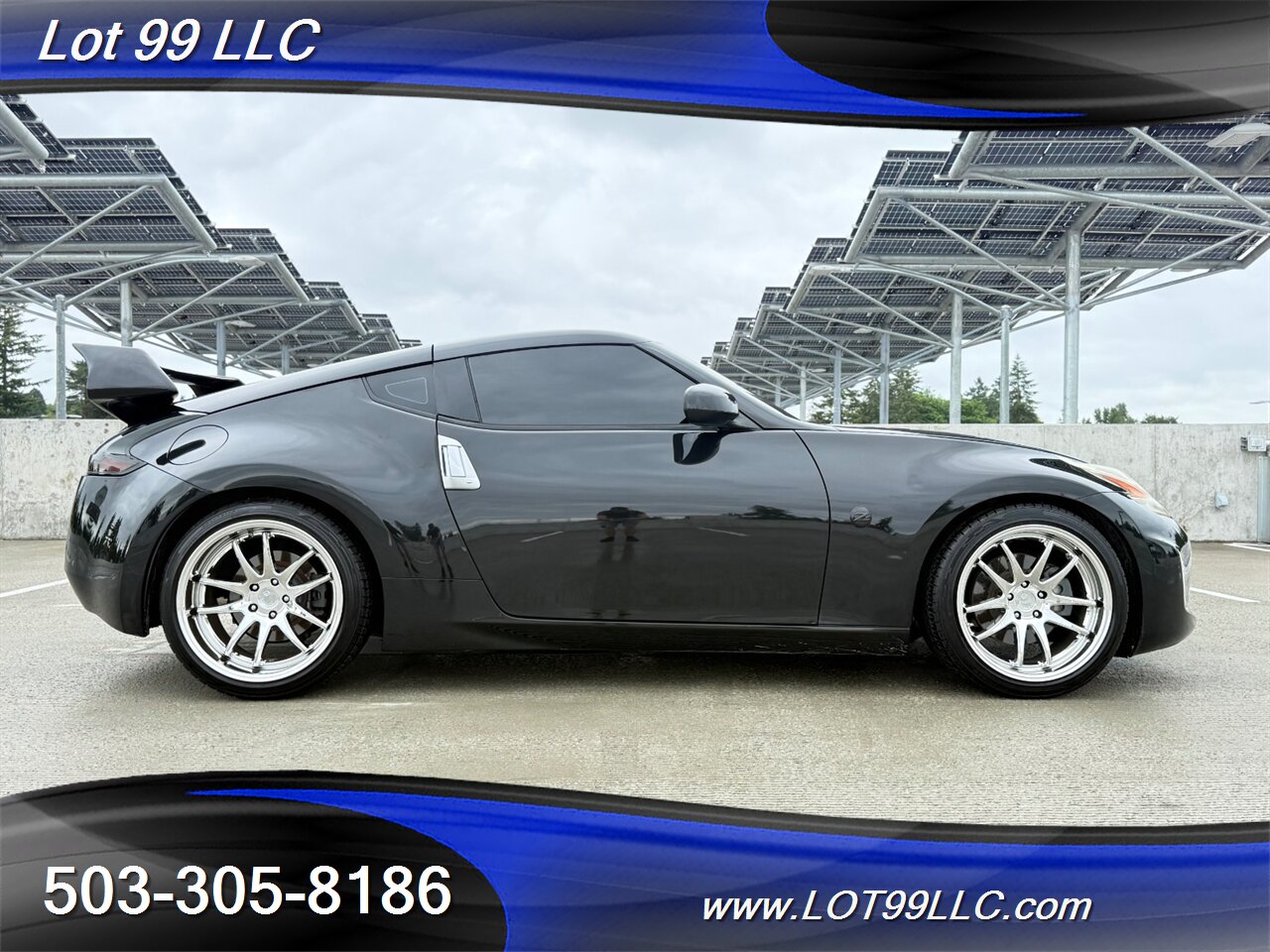 2014 Nissan 370Z Touring 71k Leather Carbon Fiber Navi Cam Spoiler  Carbon Fiber  Hood & Steering Wheel w/Tack - Photo 10 - Milwaukie, OR 97267