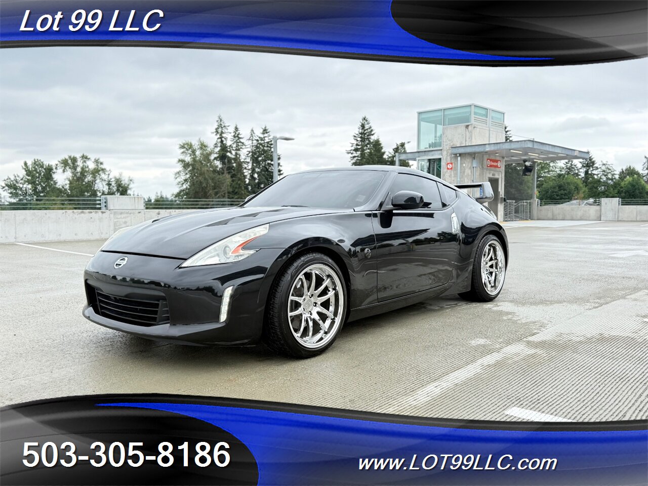 2014 Nissan 370Z Touring 71k Leather Carbon Fiber Navi Cam Spoiler  Carbon Fiber  Hood & Steering Wheel w/Tack - Photo 7 - Milwaukie, OR 97267