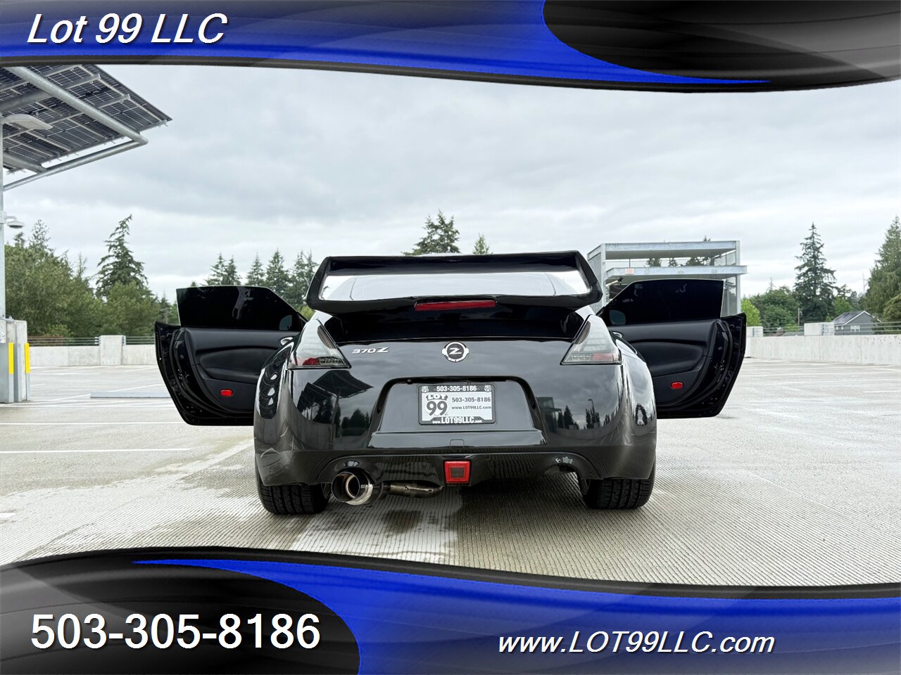 2014 Nissan 370Z Touring 71k Leather Carbon Fiber Navi Cam Spoiler  Carbon Fiber  Hood & Steering Wheel w/Tack - Photo 33 - Milwaukie, OR 97267