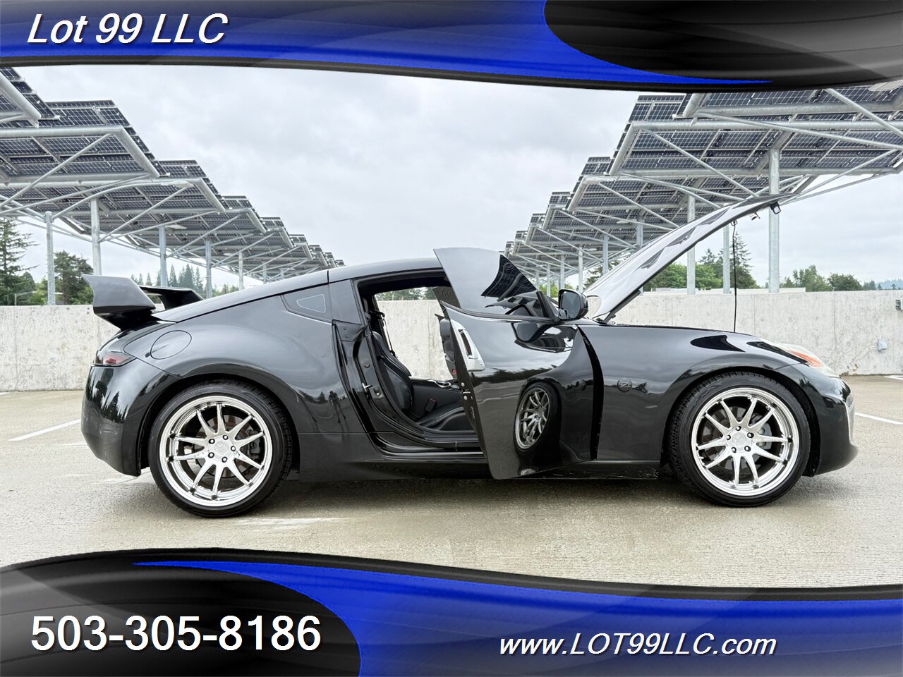 2014 Nissan 370Z Touring 71k Leather Carbon Fiber Navi Cam Spoiler  Carbon Fiber  Hood & Steering Wheel w/Tack - Photo 22 - Milwaukie, OR 97267