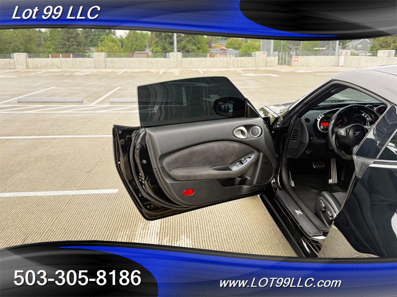 2014 Nissan 370Z Touring 71k Leather Carbon Fiber Navi Cam Spoiler  Carbon Fiber  Hood & Steering Wheel w/Tack - Photo 35 - Milwaukie, OR 97267