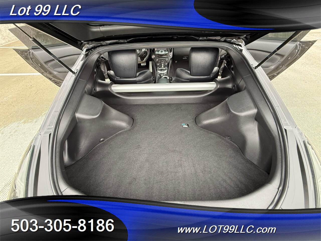 2014 Nissan 370Z Touring 71k Leather Carbon Fiber Navi Cam Spoiler  Carbon Fiber  Hood & Steering Wheel w/Tack - Photo 24 - Milwaukie, OR 97267
