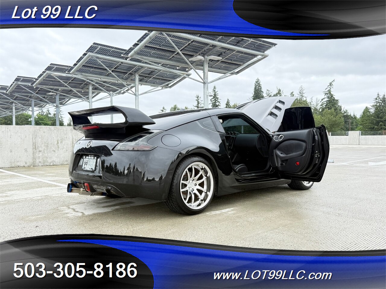 2014 Nissan 370Z Touring 71k Leather Carbon Fiber Navi Cam Spoiler  Carbon Fiber  Hood & Steering Wheel w/Tack - Photo 32 - Milwaukie, OR 97267