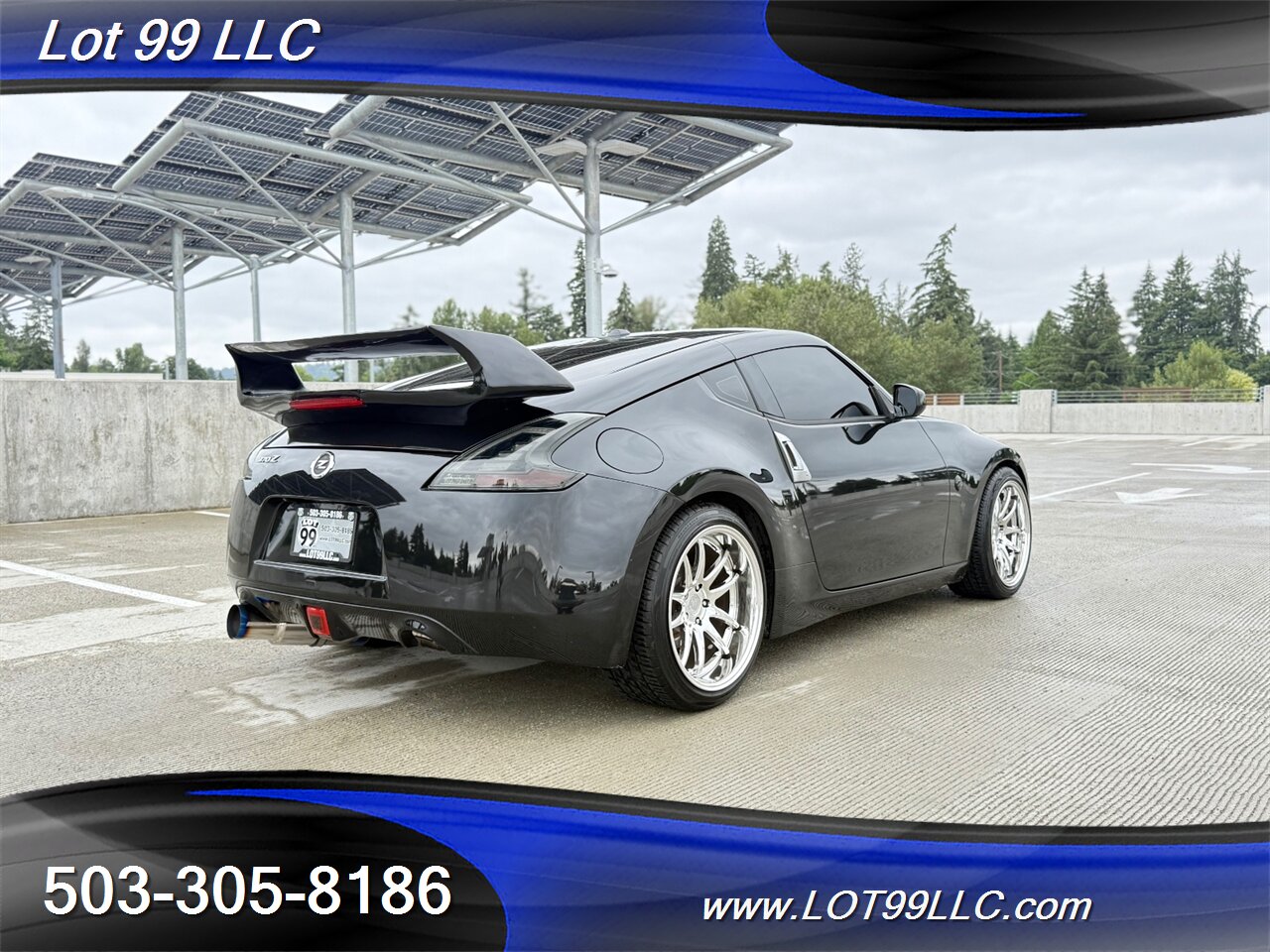 2014 Nissan 370Z Touring 71k Leather Carbon Fiber Navi Cam Spoiler  Carbon Fiber  Hood & Steering Wheel w/Tack - Photo 11 - Milwaukie, OR 97267