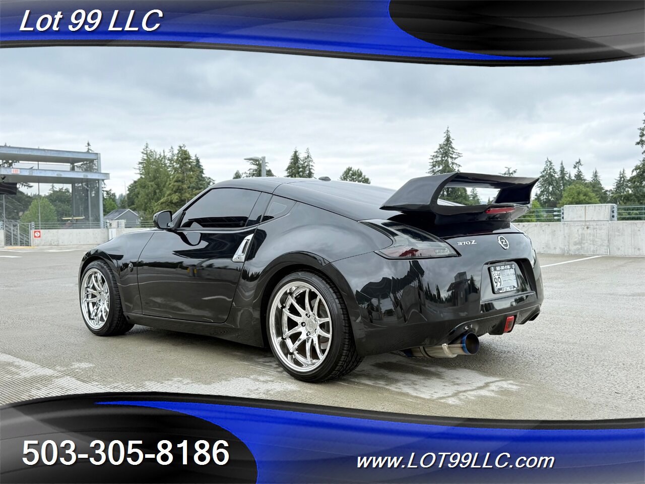 2014 Nissan 370Z Touring 71k Leather Carbon Fiber Navi Cam Spoiler  Carbon Fiber  Hood & Steering Wheel w/Tack - Photo 13 - Milwaukie, OR 97267