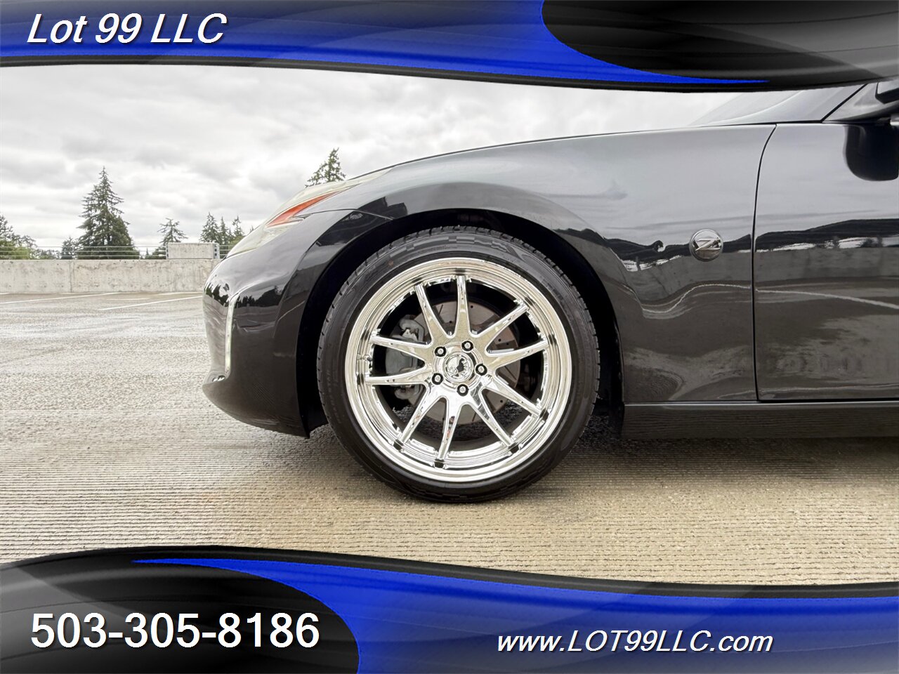 2014 Nissan 370Z Touring 71k Leather Carbon Fiber Navi Cam Spoiler  Carbon Fiber  Hood & Steering Wheel w/Tack - Photo 25 - Milwaukie, OR 97267