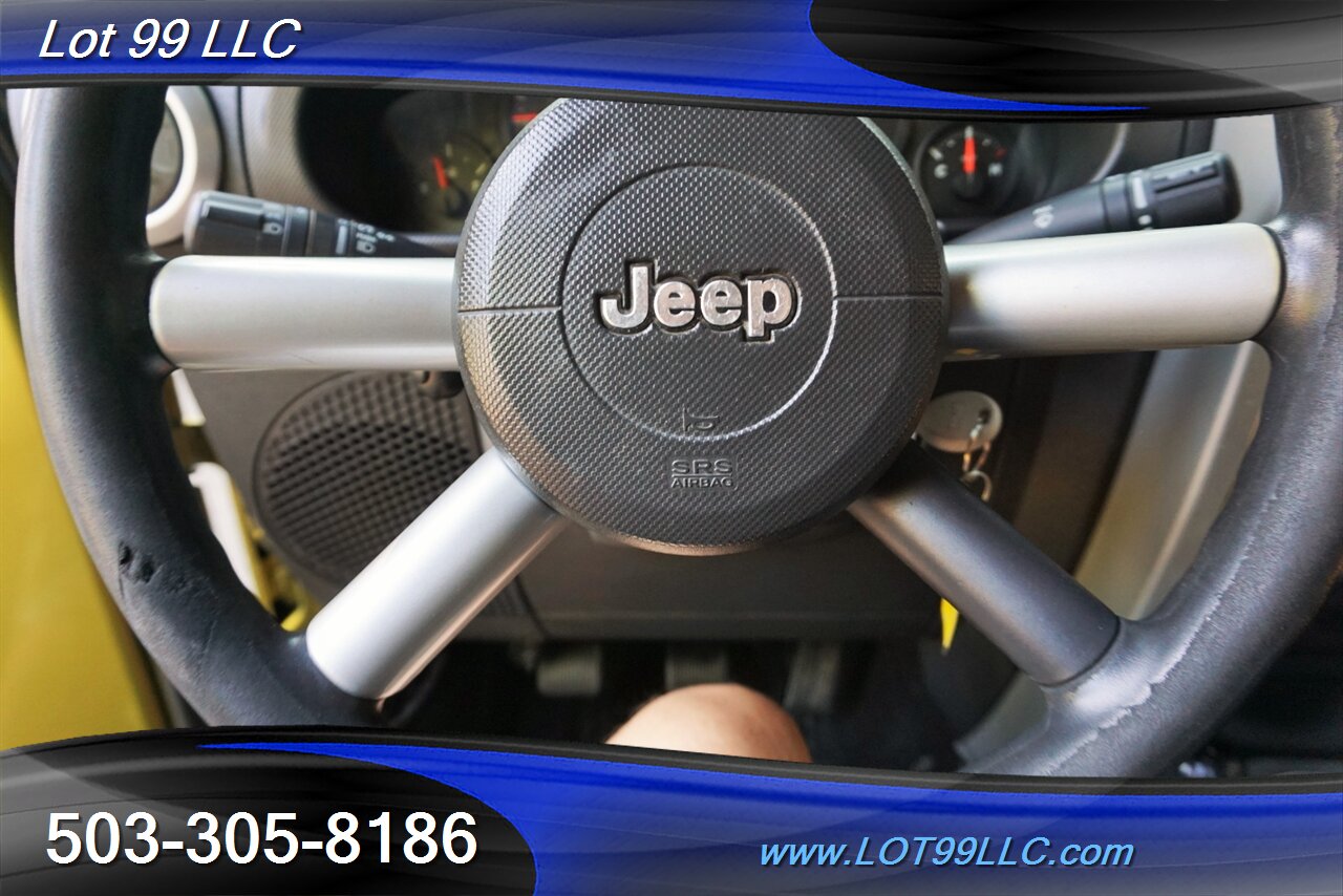 2008 Jeep Wrangler 4X4 V6 3.8L 6 Speed Manual Leather HRD TOP   - Photo 20 - Milwaukie, OR 97267