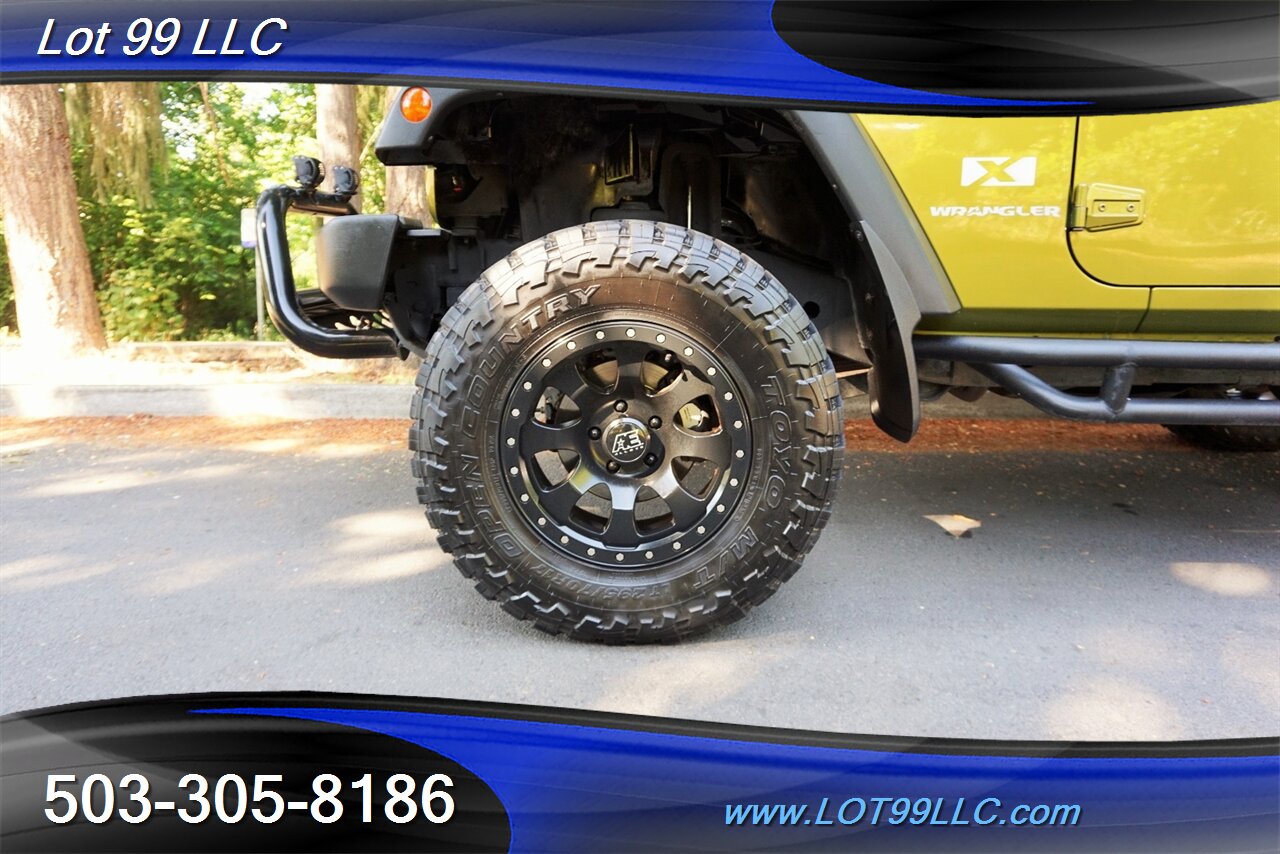 2008 Jeep Wrangler 4X4 V6 3.8L 6 Speed Manual Leather HRD TOP   - Photo 33 - Milwaukie, OR 97267