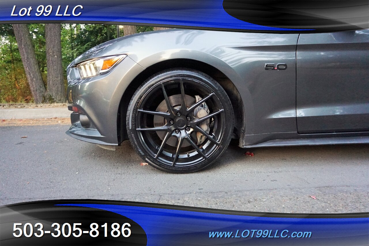 2017 Ford Mustang GT Premium V8 5.0L 6 Speed Manual Leather GPS 20S - Photo 30 - Milwaukie, OR 97267