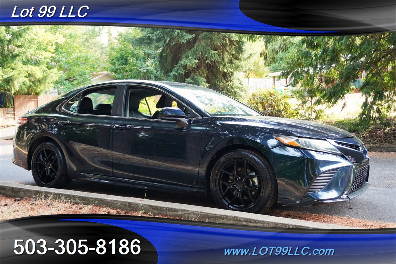 2020 Toyota Camry SE 2.5L Automatic Leather Trim Seats Black Wheels  NEW TIRES 39 MPG - Photo 7 - Milwaukie, OR 97267