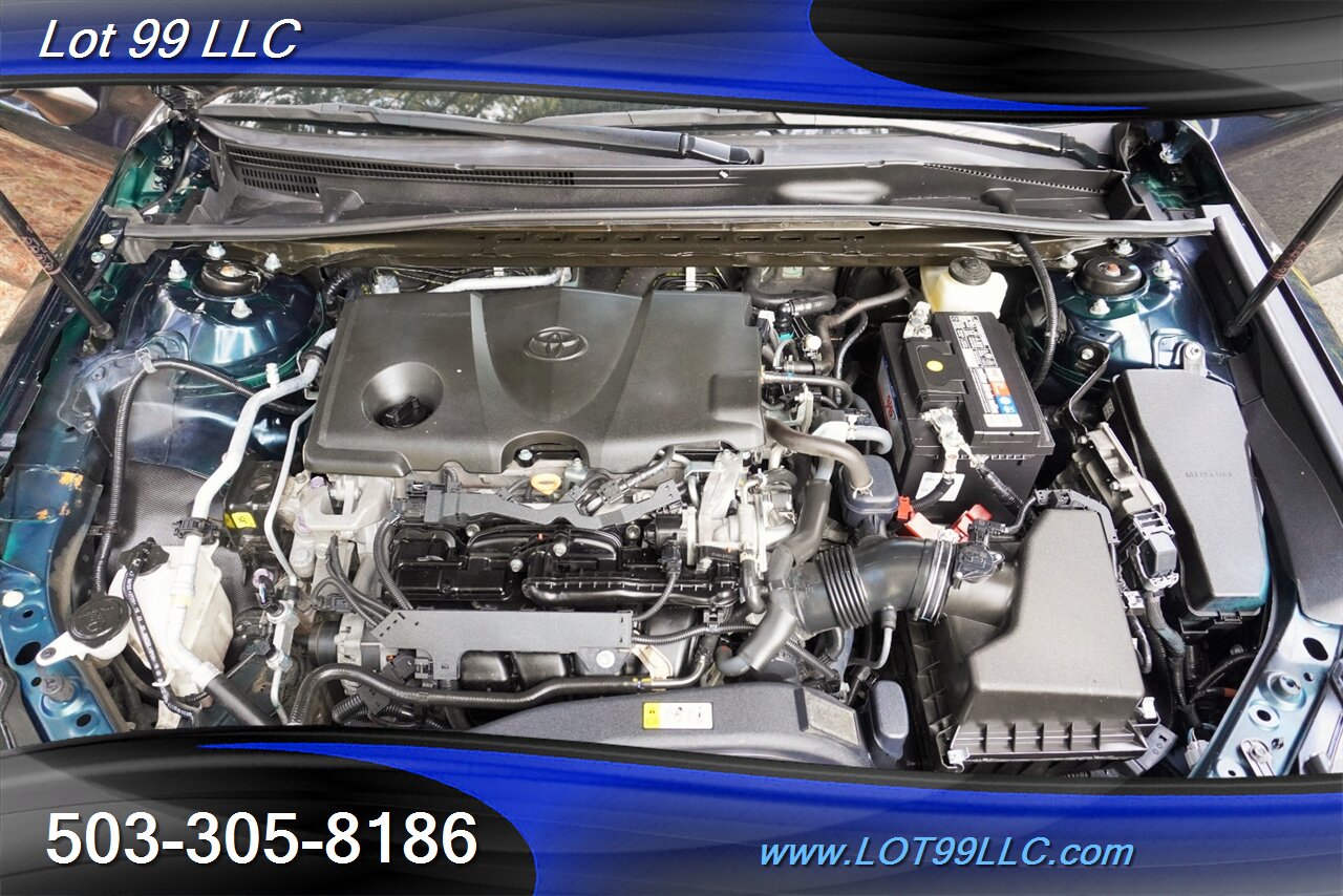 2020 Toyota Camry SE 2.5L Automatic Leather Trim Seats Black Wheels  NEW TIRES 39 MPG - Photo 20 - Milwaukie, OR 97267