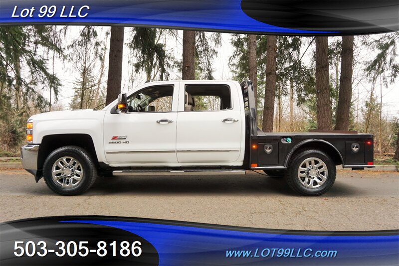 2016 Chevrolet Silverado 2500 LTZ 4X4 Z71 6.6L DURAMAX Diesel FLAT BED New Tires  
