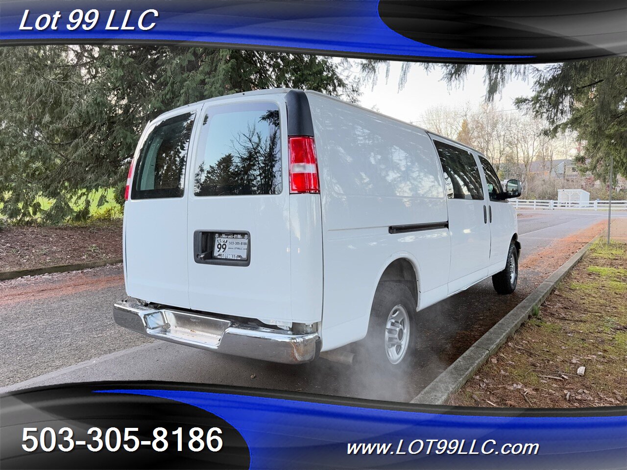 2020 GMC Savana 2500 Extended CARGO VAN 1-Owner  Divider Wall   - Photo 6 - Milwaukie, OR 97267