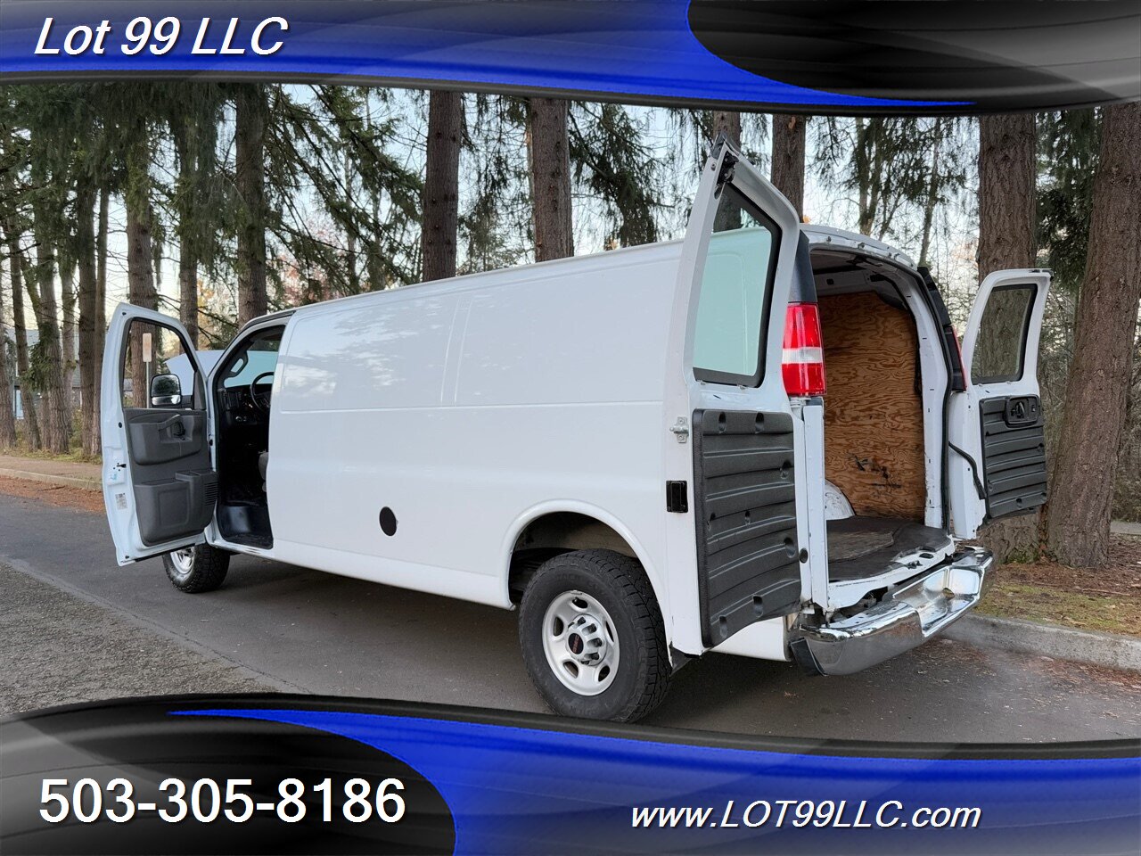 2020 GMC Savana 2500 Extended CARGO VAN 1-Owner  Divider Wall   - Photo 39 - Milwaukie, OR 97267