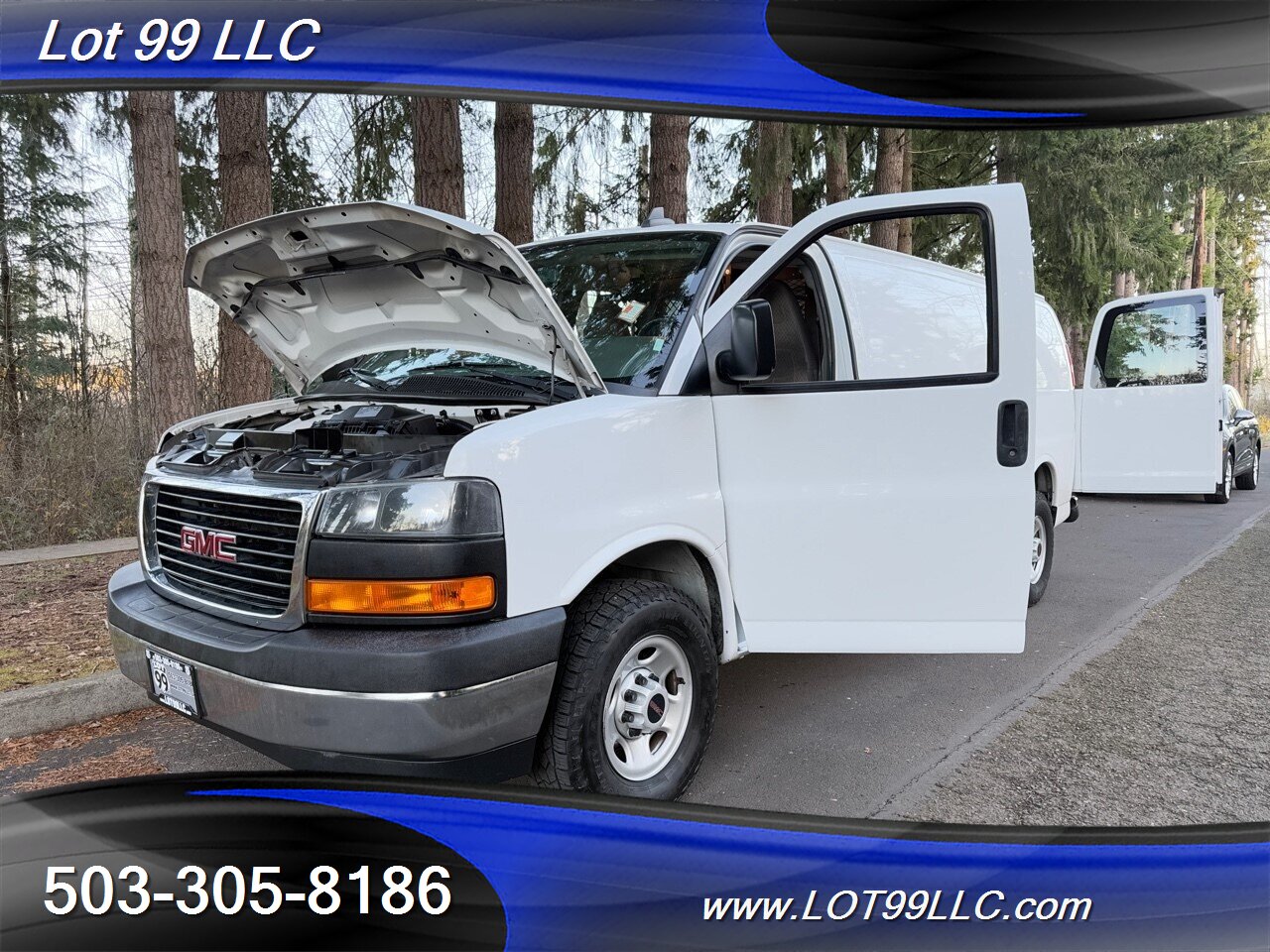 2020 GMC Savana 2500 Extended CARGO VAN 1-Owner  Divider Wall   - Photo 32 - Milwaukie, OR 97267