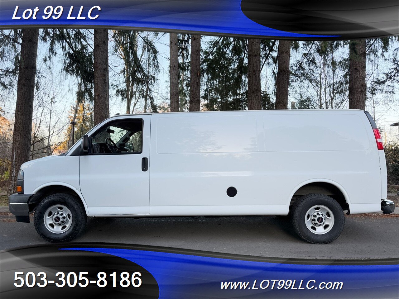 2020 GMC Savana 2500 Extended CARGO VAN 1-Owner  Divider Wall   - Photo 1 - Milwaukie, OR 97267