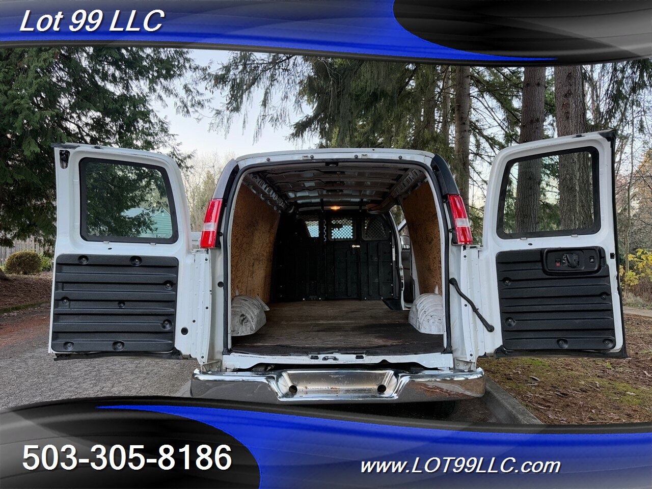 2020 GMC Savana 2500 Extended CARGO VAN 1-Owner  Divider Wall   - Photo 38 - Milwaukie, OR 97267