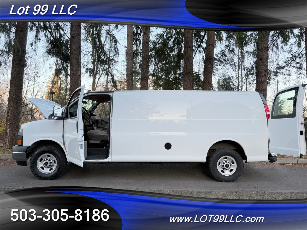 2020 GMC Savana 2500 Extended CARGO VAN 1-Owner  Divider Wall   - Photo 31 - Milwaukie, OR 97267