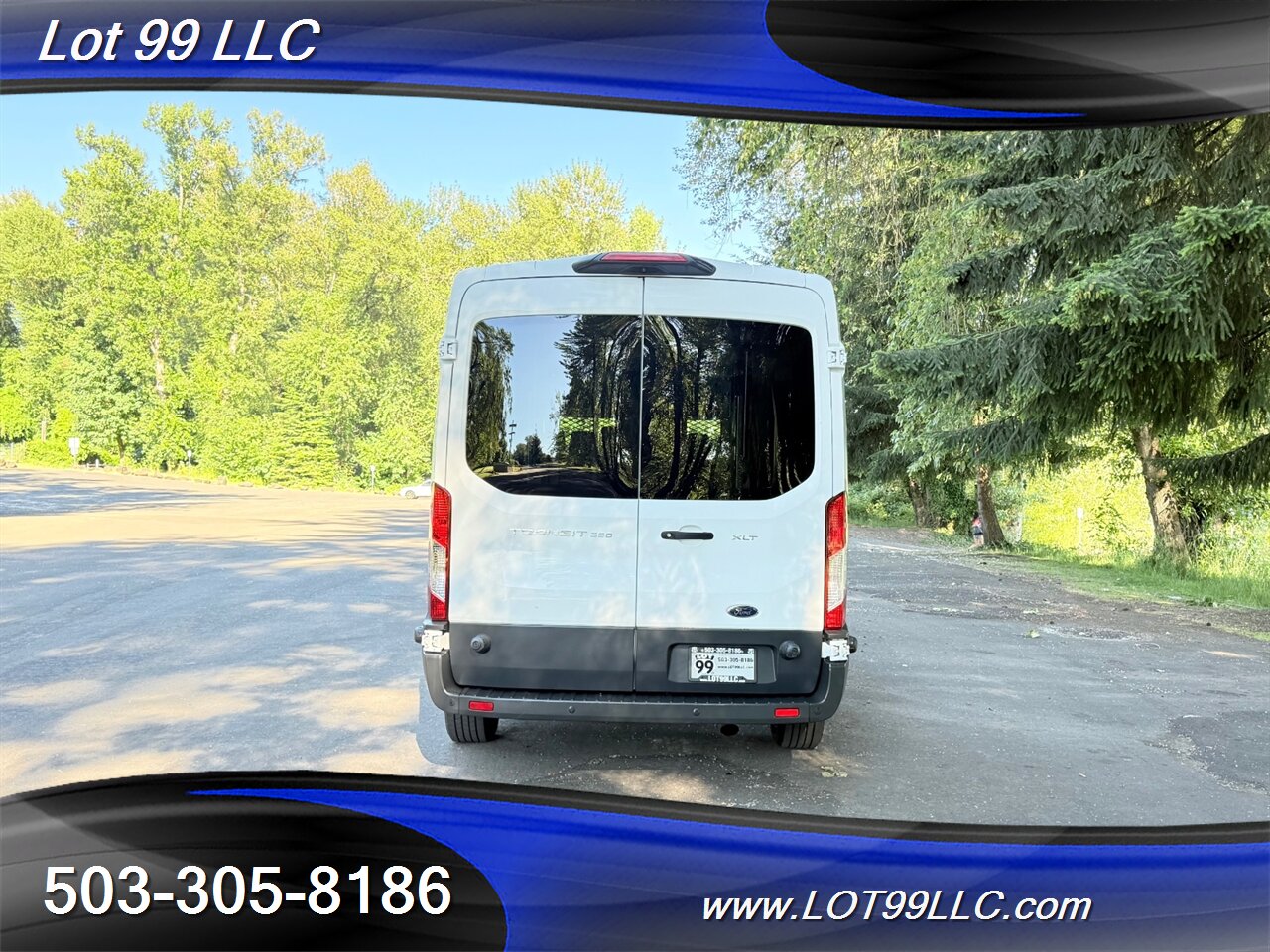 2018 Ford Transit 350 XLT WHEELCHAIR VAN EcoBoost 3.5L Twin Turbo V6 34 " Braun Rear WHEELCHAIR Lift 8 Passenger Van - Photo 14 - Milwaukie, OR 97267