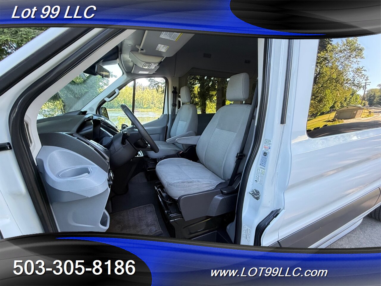 2018 Ford Transit 350 XLT WHEELCHAIR VAN EcoBoost 3.5L Twin Turbo V6 34 " Braun Rear WHEELCHAIR Lift 8 Passenger Van - Photo 19 - Milwaukie, OR 97267