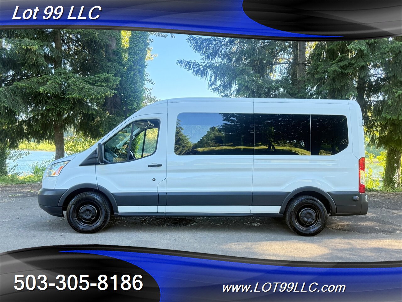 2018 Ford Transit 350 XLT WHEELCHAIR VAN EcoBoost 3.5L Twin Turbo V6 34 " Braun Rear WHEELCHAIR Lift 8 Passenger Van - Photo 8 - Milwaukie, OR 97267