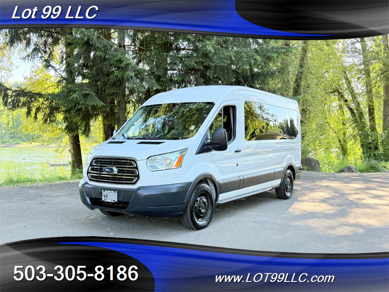 2018 Ford Transit 350 XLT WHEELCHAIR VAN EcoBoost 3.5L Twin Turbo V6 34 " Braun Rear WHEELCHAIR Lift 8 Passenger Van - Photo 9 - Milwaukie, OR 97267