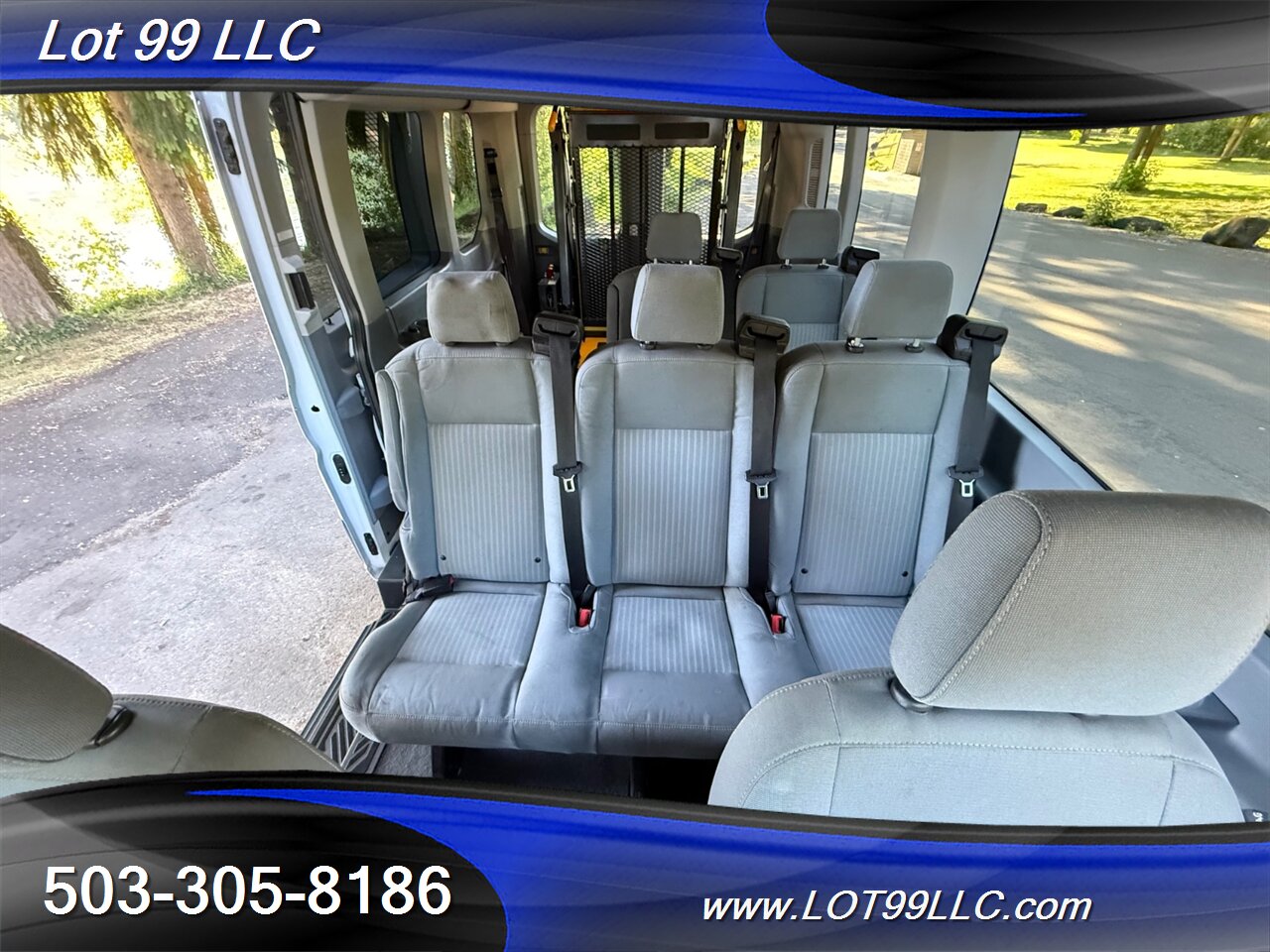 2018 Ford Transit 350 XLT WHEELCHAIR VAN EcoBoost 3.5L Twin Turbo V6 34 " Braun Rear WHEELCHAIR Lift 8 Passenger Van - Photo 5 - Milwaukie, OR 97267
