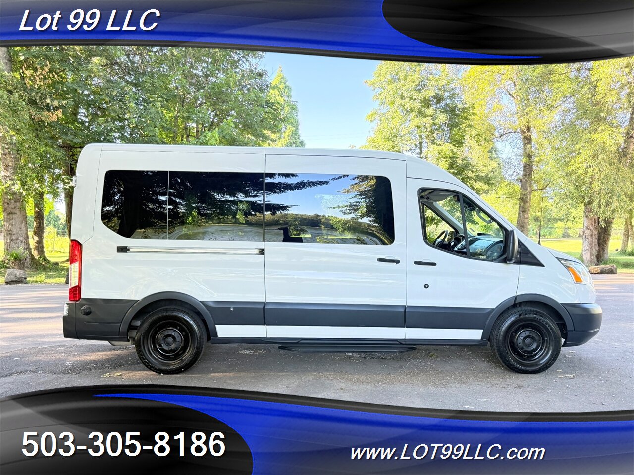 2018 Ford Transit 350 XLT WHEELCHAIR VAN EcoBoost 3.5L Twin Turbo V6 34 " Braun Rear WHEELCHAIR Lift 8 Passenger Van - Photo 12 - Milwaukie, OR 97267