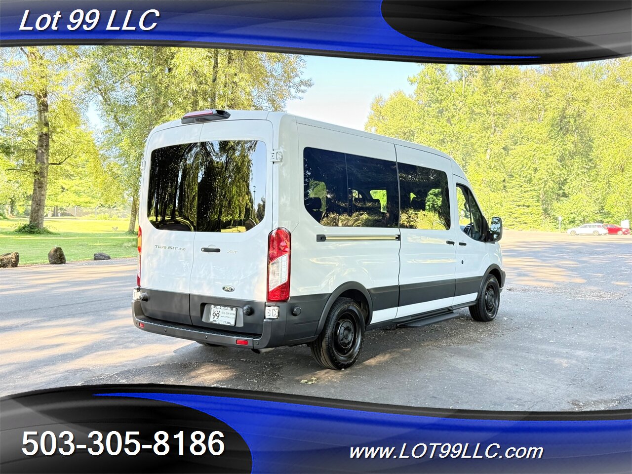 2018 Ford Transit 350 XLT WHEELCHAIR VAN EcoBoost 3.5L Twin Turbo V6 34 " Braun Rear WHEELCHAIR Lift 8 Passenger Van - Photo 13 - Milwaukie, OR 97267