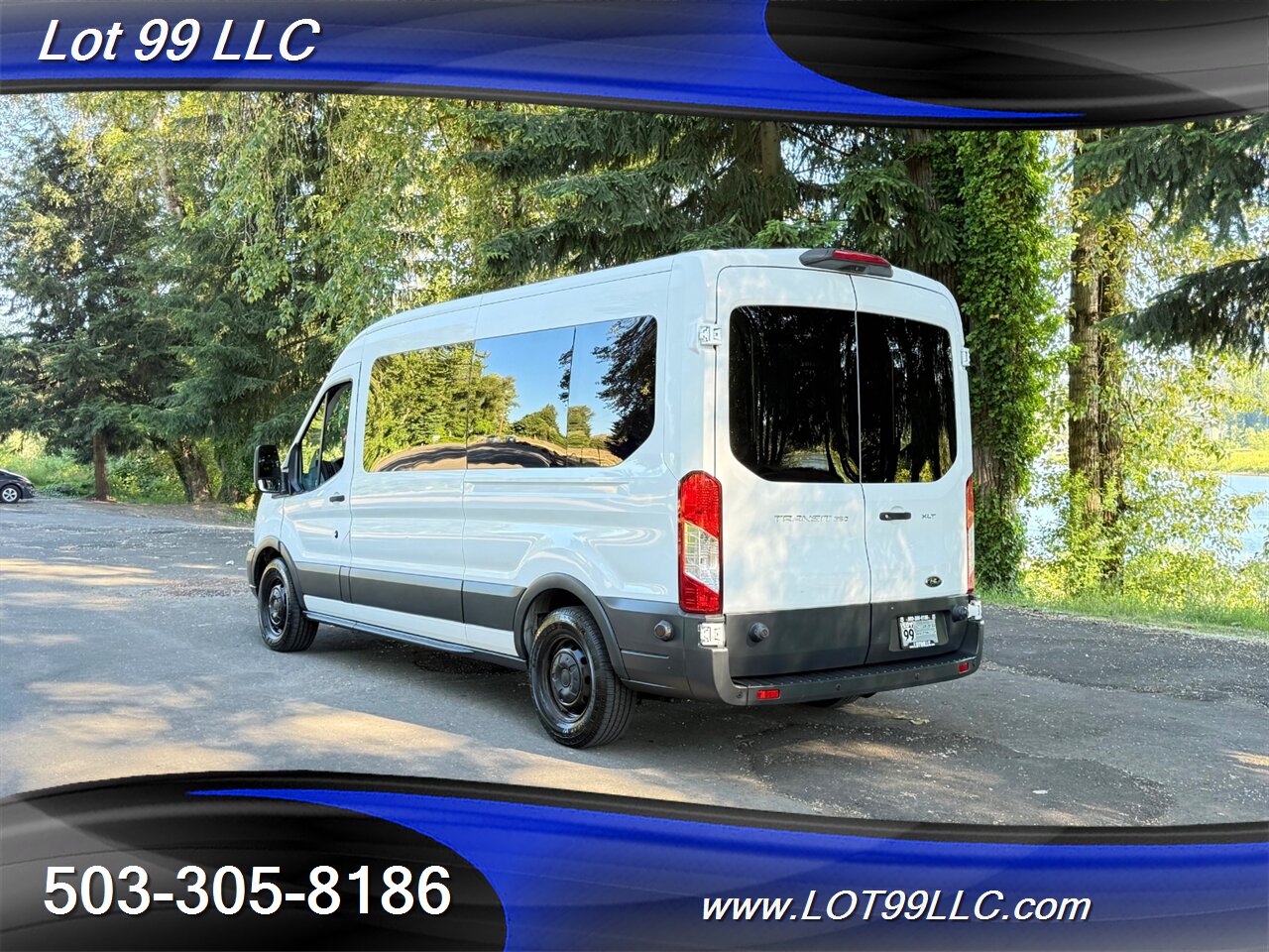 2018 Ford Transit 350 XLT WHEELCHAIR VAN EcoBoost 3.5L Twin Turbo V6 34 " Braun Rear WHEELCHAIR Lift 8 Passenger Van - Photo 15 - Milwaukie, OR 97267