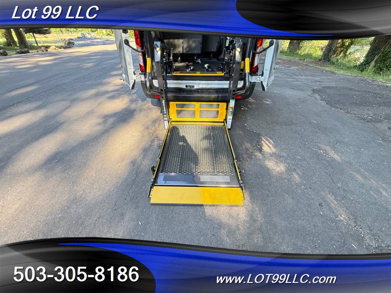 2018 Ford Transit 350 XLT WHEELCHAIR VAN EcoBoost 3.5L Twin Turbo V6 34 " Braun Rear WHEELCHAIR Lift 8 Passenger Van - Photo 23 - Milwaukie, OR 97267