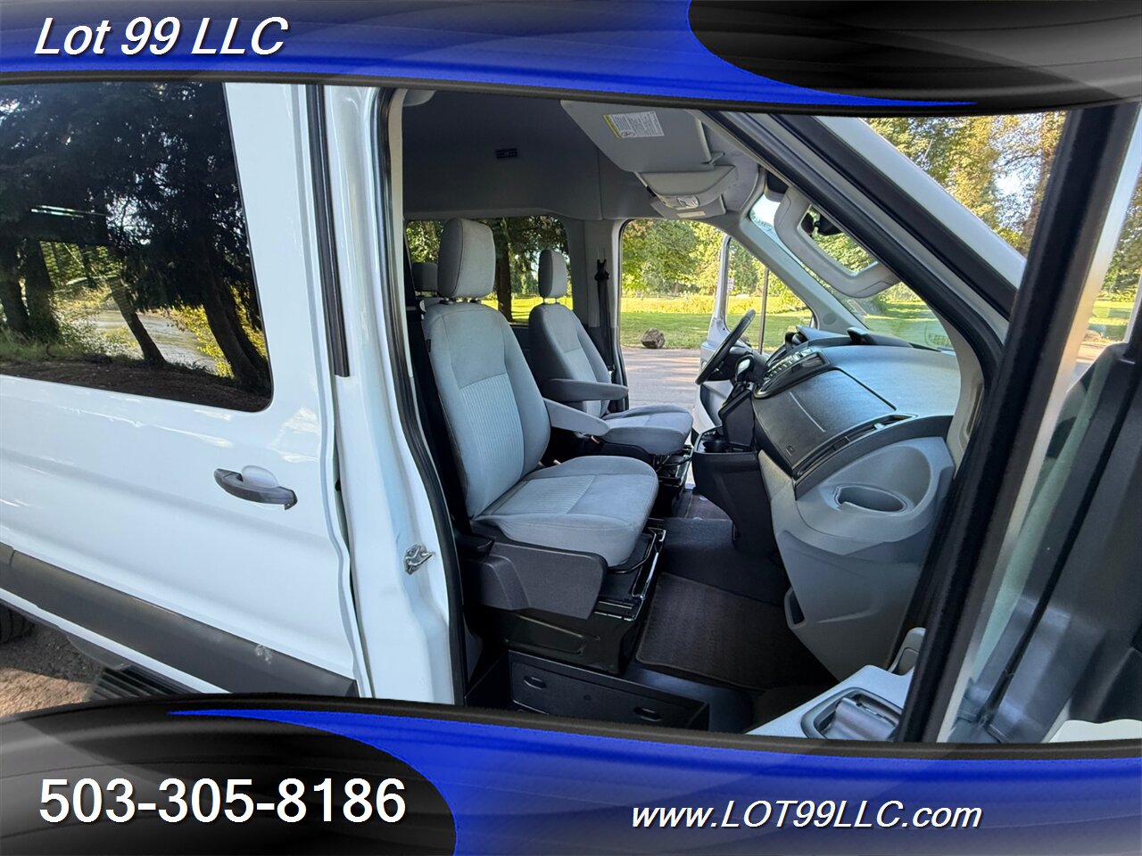 2018 Ford Transit 350 XLT WHEELCHAIR VAN EcoBoost 3.5L Twin Turbo V6 34 " Braun Rear WHEELCHAIR Lift 8 Passenger Van - Photo 20 - Milwaukie, OR 97267